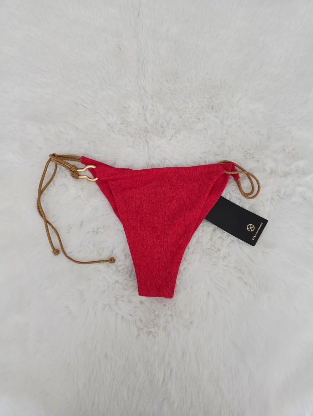 VIX PAULA HERMANNY🏖 Firenze Diane Cheeky Bikini Bottom SIZE XL - Picture 1 of 6